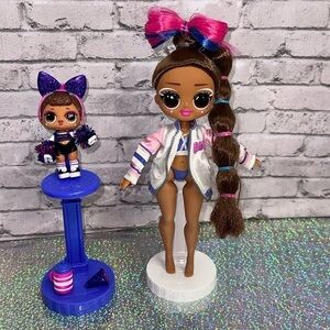 L.O.L. Surprise! LOL Surprise OMG SPORTS CHEER DIVA Cheerleading Dolls